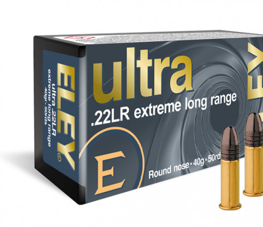 In Italia le Eley Ultra Elr, munizioni calibro .22 lr per il tiro a lunga distanza In Italia le Eley Ultra Elr, munizioni calibro .22 lr per il tiro a lunga distanza