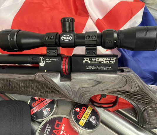 Bsa R-12 Slx calibro 5,5 mm, la prova di tiro BSA R-12 Slx