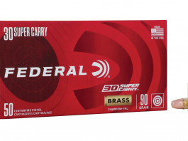 Le Federal Champion Training in .30 Super Carry Le Federal Champion Training in .30 Super Carry