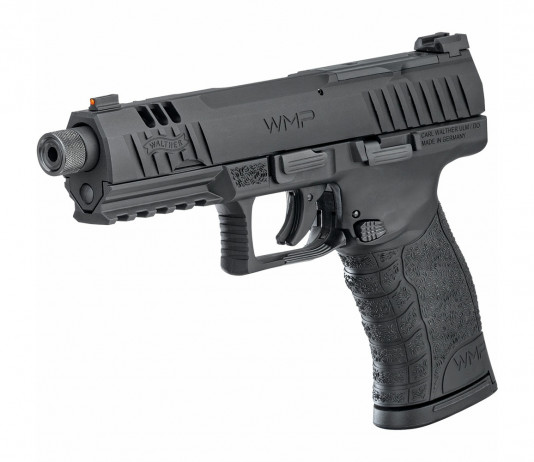 Walther Wmp Sd, una calibro .22 Wmr con la canna filettata Walther Wmp Sd, una calibro .22 Wmr con la canna filettata