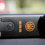 dettagli arancioni sulla bascula del beretta 688 performance