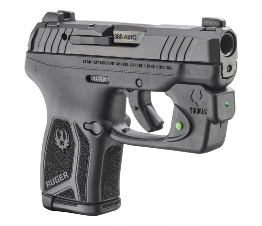 La Ruger Lcp Max anche con laser Viridian La Ruger Lcp Max anche con laser Viridian