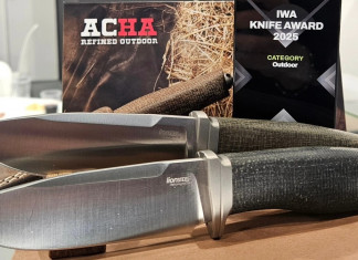 Iwa 2025 premia il Lionsteel Acha come miglior coltello a lama fissa Outdoor Iwa 2025 premia il Lionsteel Acha come miglior coltello a lama fissa Outdoor