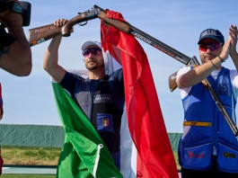 Italia terza nella tappa cipriota della Coppa del mondo di tiro Italia terza nella tappa cipriota della Coppa del mondo di tiro