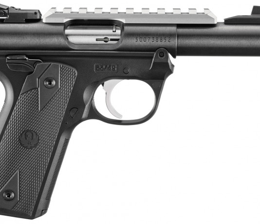 La Ruger Mark IV 22/45 anche con la canna bull filettata La Ruger Mark IV 22 45 anche con la canna bull filettata