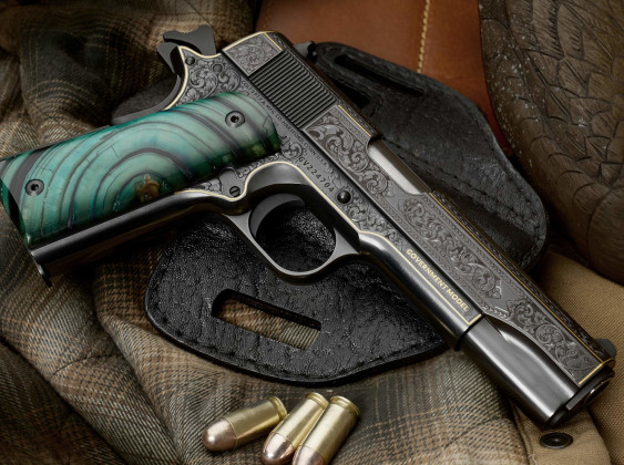 Roger Sampson Vine and Leaf Sk Guns