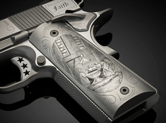 guancetta sinistra cabot guns faith battesimo