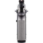 vista da dietro la pistola semiautomatica beretta 92x performance dark series