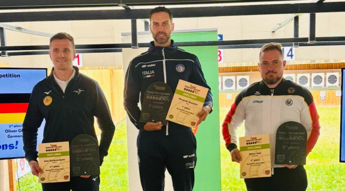 Oro per Mazzetti nella Pardini Rapid fire Cup di Suhl