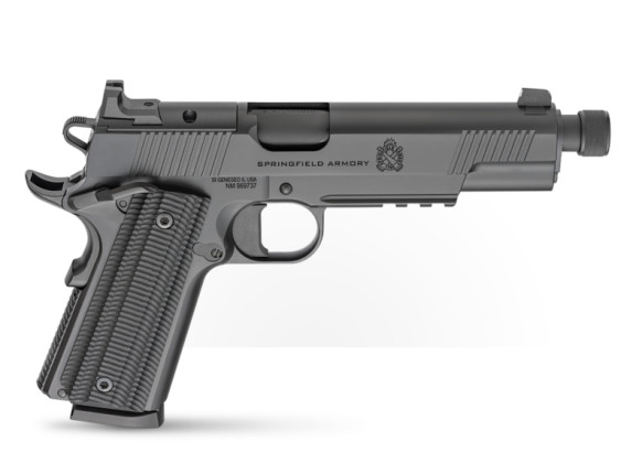 black springfield armory operator aos threaded