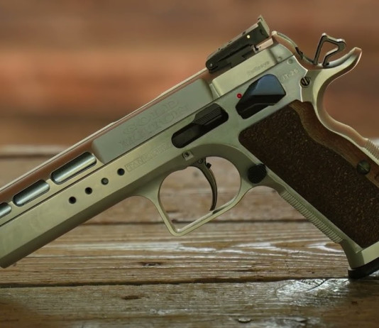 Tanfoglio Gold Match Bullseye calibro .45 Acp, il test al campo di tiro Tanfoglio Gold Match Bullseye