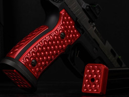 Guancette rosso rubino per customizzare la Sig Sauer P320-Axg Guancette rosso rubino per customizzare la Sig Sauer P320-Axg