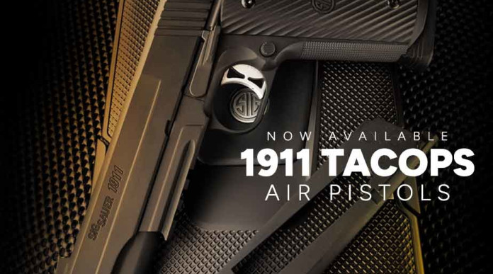 La Sig Sauer 1911 Tacops ora ad aria compressa