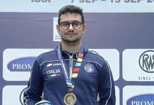 Oro e record per Sollazzo nella Coppa del mondo di tiro a segno Oro e record per Sollazzo nella Coppa del mondo di tiro a segno