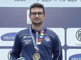 Oro e record per Sollazzo nella Coppa del mondo di tiro a segno Oro e record per Sollazzo nella Coppa del mondo di tiro a segno
