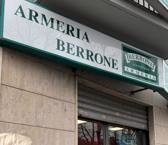 Riparte l’armeria Berrone di Alessandria