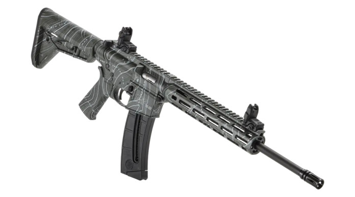 La Smith & Wesson M&P 15-22 Sport nella variante Odg Topographic La Smith & Wesson M&P 15-22 Sport nella variante Odg Topographic