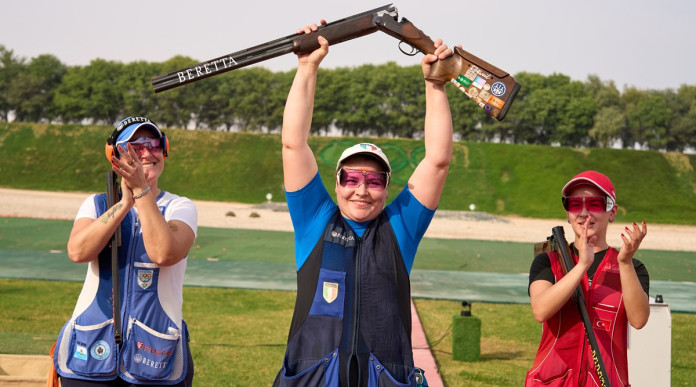 Oro per Silvana Stanco nella finale di Coppa del mondo di tiro Oro per Silvana Stanco nella finale di Coppa del mondo di tiro