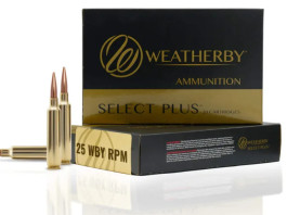 Ecco il calibro .25 Weatherby Rpm Ecco il calibro .25 Weatherby Rpm