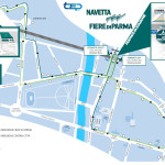Mappa navetta Fiere di Parma Eos