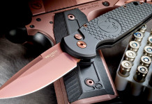 Tr3 Rose Gold: un coltello oro rosa per Nighthawk Custom Tr3 Rose Gold un coltello oro rosa per Nighthawk Custom