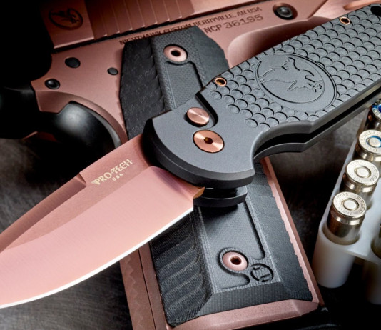 Tr3 Rose Gold: un coltello oro rosa per Nighthawk Custom Tr3 Rose Gold un coltello oro rosa per Nighthawk Custom