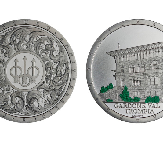 Una moneta celebrativa in argento per i 500 anni di Beretta Una moneta celebrativa in argento per i 500 anni di Beretta
