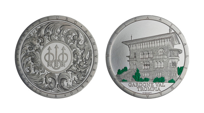 Una moneta celebrativa in argento per i 500 anni di Beretta