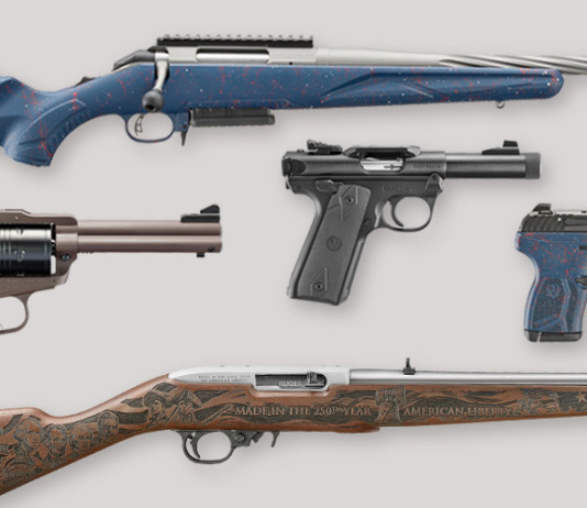 Sette armi Ruger per la 250th Anniversary series Sette armi Ruger per la 250th Anniversary series