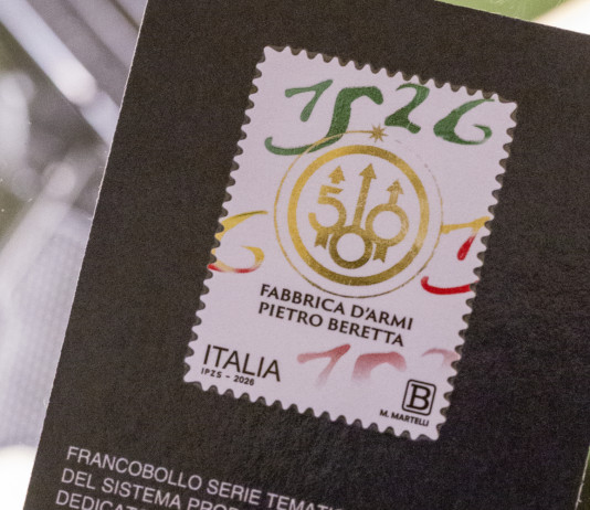 Un francobollo per i 500 anni di Beretta Un francobollo per i 500 anni di Beretta