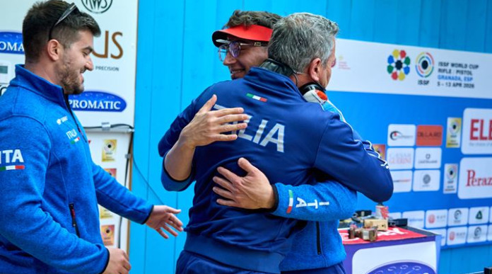 Una medaglia per l’Italia nella tappa spagnola della Coppa del mondo di tiro a segno