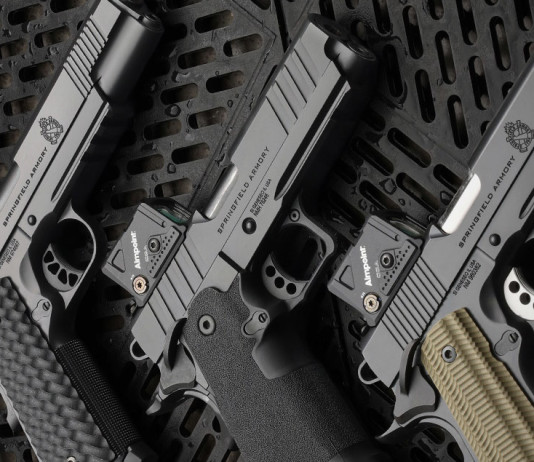 Tre pistole Springfield Armory con l’interfaccia A-Cut per il red dot Aimpoint Coa Tre pistole Springfield Armory con l’interfaccia A-Cut per il red dot Aimpoint Coa