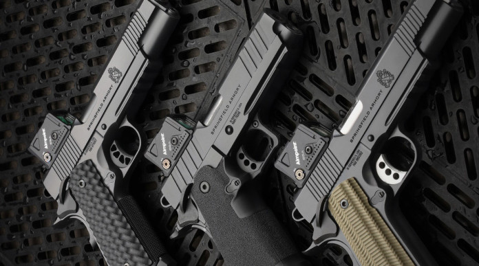 Tre pistole Springfield Armory con l’interfaccia A-Cut per il red dot Aimpoint Coa Tre pistole Springfield Armory con l’interfaccia A-Cut per il red dot Aimpoint Coa