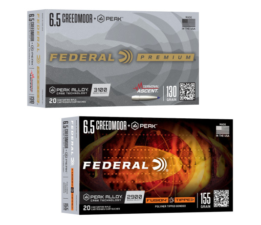 6,5 Creedmoor +Peak: la tecnologia Federal Peak alloy anche in 6,5 Creedmoor 6,5 Creedmoor +Peak la tecnologia Federal Peak alloy anche in 6,5 Creedmoor