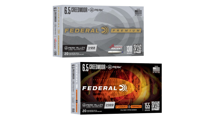 6,5 Creedmoor +Peak la tecnologia Federal Peak alloy anche in 6,5 Creedmoor 6,5 Creedmoor +Peak la tecnologia Federal Peak alloy anche in 6,5 Creedmoor