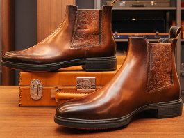 Stivaletti Santoni per i 500 anni di Beretta Stivaletti Santoni per i 500 anni di Beretta