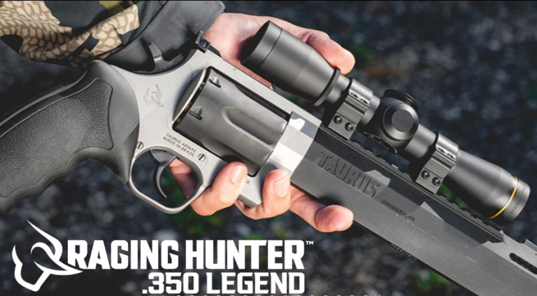 Taura Raging Hunter Il Taurus Raging Hunter .350 Legend con la canna di 8,37